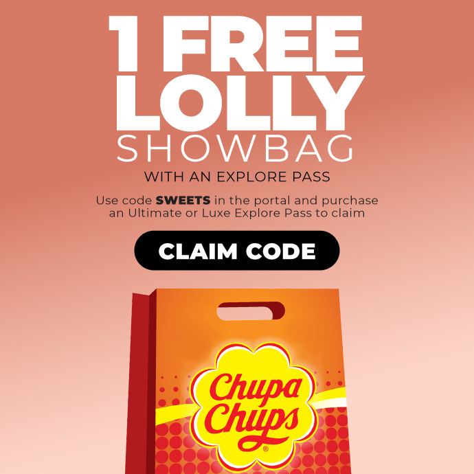 1x free lolly bag with Explore Pass for Members @ Kingpin