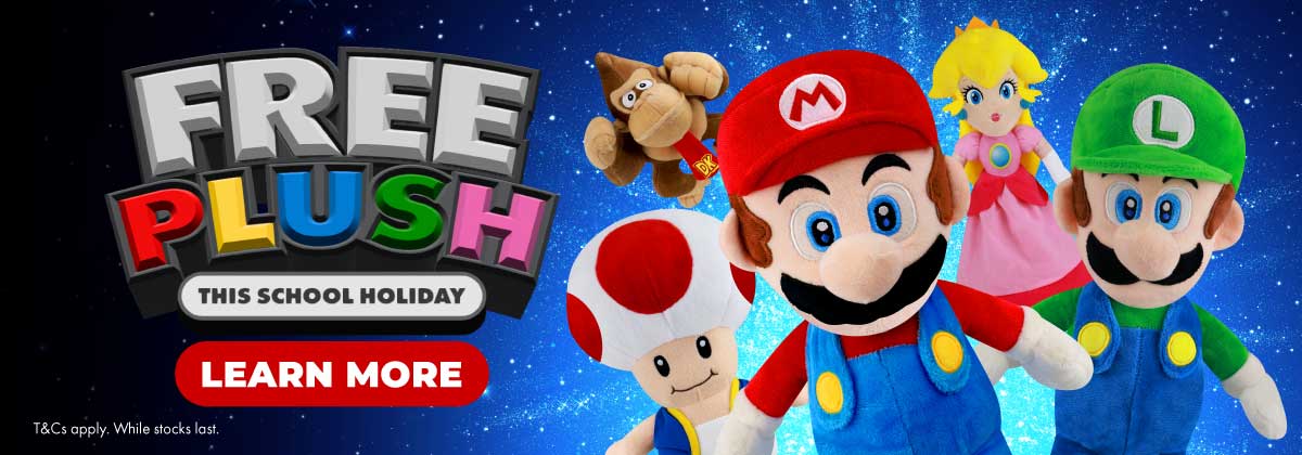 Free Plushie with Purchase - Mario Galaxy at Kingpin