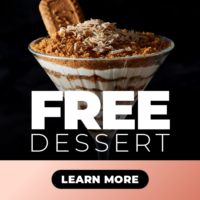 Free dessert of choice