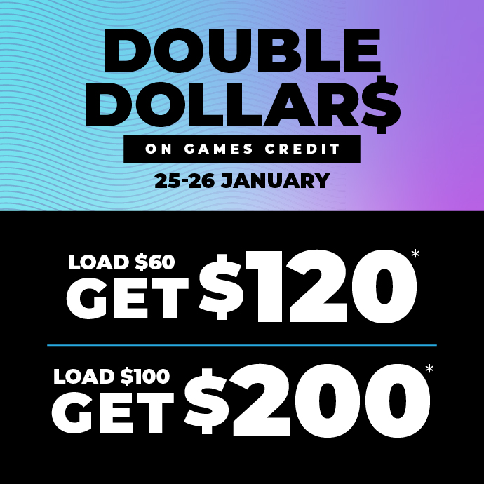 DOUBLE DOLLARS Games Credit Loads