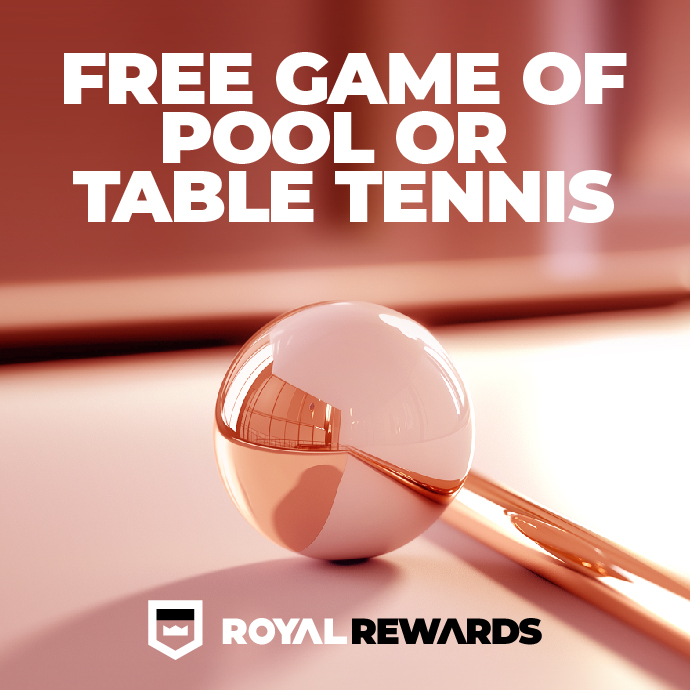 Free Game of Table Tennis or Pool at Kingpin for Members