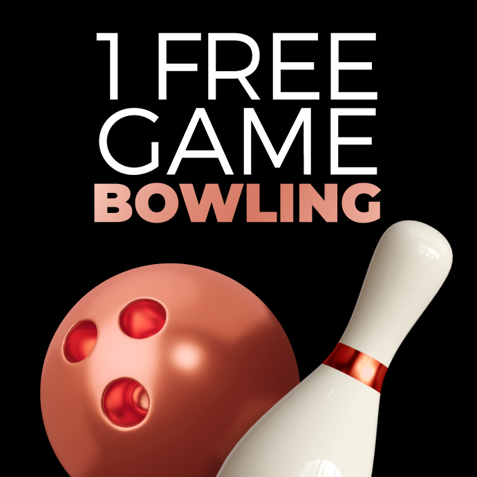 1x Free Game of Bowling