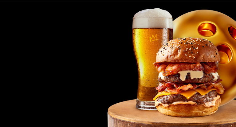 Free Bowling with Beer & Burger