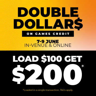 DOUBLE DOLLARS Games Credit Loads