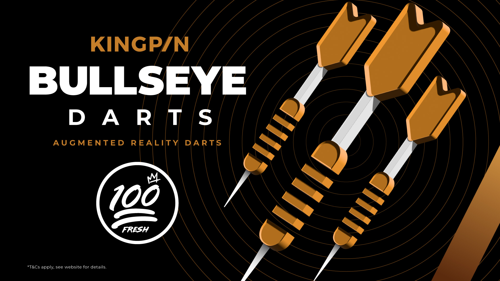 Kingpin Bullseye Darts