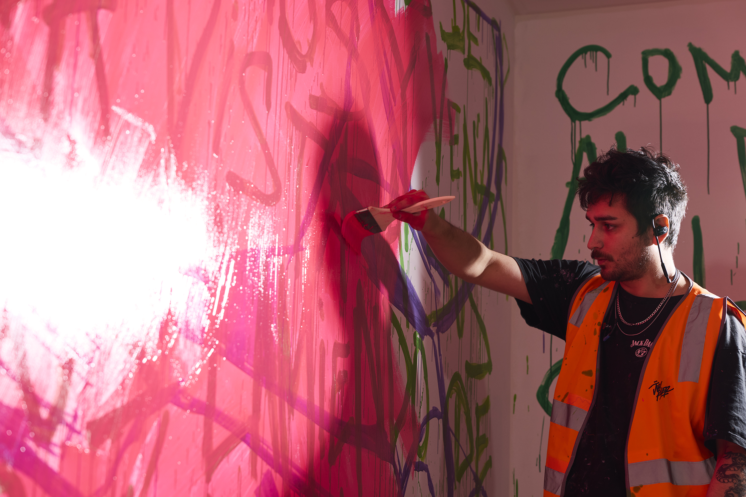 Adnates Mural in Kingpin Melbourne